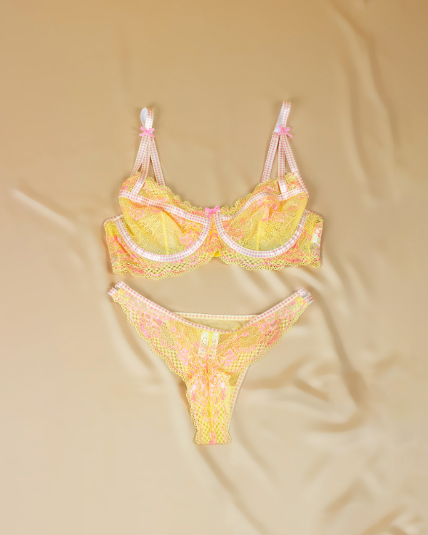 SET LILY AMARILLO