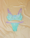 SET BARBARA  AZUL /MORADO